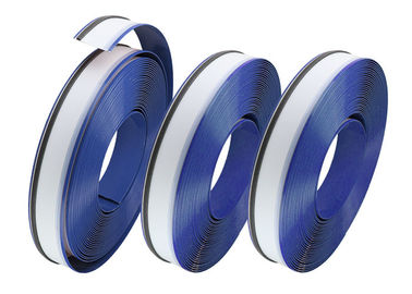 De donkerblauwe de Profielenkleur van de Aluminiumuitdrijving bedekte Vlakke 7CM Breedtegrootte met pvc-Vorm met een laag