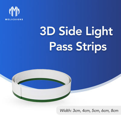 1mm de Buigende 3D Zijbrieven van Pas Lichte Stroken Flexibel voor decoratie