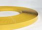Van het de Kleuren Plastic Aluminium van de pijlvorm de Gele Versiering GLB die 1 Duim Goede Flexibiliteit behandelen