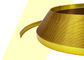 Gouden Kleuren Plastic Versiering GLB 2,0 cm 3/4“ het Type van Duimjwelite 3D Brieventeken