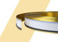 De duurzame Channelume-Aluminiumuitdrijving geeft 0,5 MM. het Geborstelde Gouden Kleur Schilderen gestalte