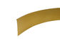 3D van de het Kanaalbrief van het Winkeltekens Geborstelde Gouden Kleur Geleide Aluminium Versiering GLB