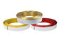 3D van de het Kanaalbrief van het Winkeltekens Geborstelde Gouden Kleur Geleide Aluminium Versiering GLB