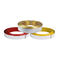 3d van de de Rolborstel van de Kanaalbrief Gouden Kleur 0.6MM Acrylaluminiumversiering GLB